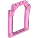 LEGO Leuchtend rosa Tür Rahmen 1 x 6 x 7 mit Bogen (40066)