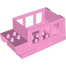 LEGO Bright Pink Duplo Stagecoach Upper Part (31176)