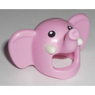 LEGO Leuchtend rosa Elephant Costume Kopfbedeckung (35857 / 38354)