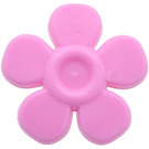 LEGO Bright Pink Flower with Smooth Petals with Small Pin (93080)