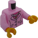 LEGO Fel roze Gayle Gossip Torso (973 / 76382)