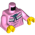 LEGO Leuchtend rosa Grandmother Minifig Torso (973 / 76382)