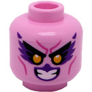 LEGO Bright Pink Harpy Head (Recessed Solid Stud) (3274 / 105575)
