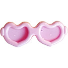 LEGO Bright Pink Heart-Shaped Sunglasses