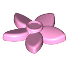 LEGO Bright Pink Minifig Flower with Small Pin (18853)
