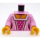 LEGO Fel roze Minifig Torso Rococo Aristocrat (973)
