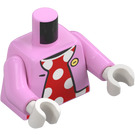 LEGO Rose Pétant Minnie Souris Minifigurine Torse (973 / 76382)