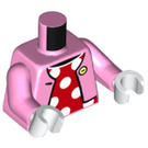 LEGO Rose pétant Minnie Mouse Minifig Torse (973 / 76382)