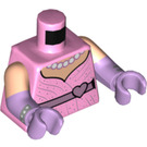 LEGO Bright Pink Miss Piggy Minifig Torso (78568)