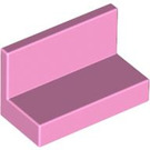 LEGO Fel roze Paneel 1 x 2 x 1 met vierkante hoeken (4865 / 30010)