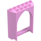 LEGO Leuchtendes Rosa Paneel 2 x 6 x 6.5 mit Bogen (35565)