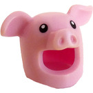 LEGO Fel roze Pig Kostuum Hoofddeksel  (18060 / 49992)