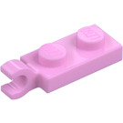 LEGO Bright Pink Plate 1 x 2 with Horizontal Clip on End (42923 / 63868)