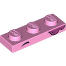 LEGO Rosa brillante Piastra 1 x 3 con Eyebrow e icecream  (3623 / 39426)