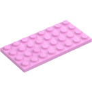 LEGO Leuchtendes Rosa Platte 4 x 8 (3035)