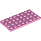 LEGO Bright Pink Plate 4 x 8 (3035)