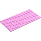 LEGO Rose Pétant assiette 6 x 12 (3028)