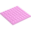 LEGO Bright Pink Plate 8 x 8 (41539 / 42534)