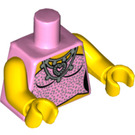 LEGO Bright Pink Pop Star Torso (973 / 88585)