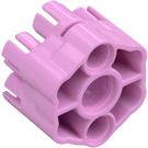 LEGO Bright Pink Six Shooter Housing (Angled Barrels) (18588)