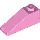 LEGO Fel roze Helling 1 x 3 (25°) (4286)