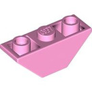 LEGO Fel roze Helling 1 x 3 (45°) Omgekeerd Dubbele (2341 / 18759)