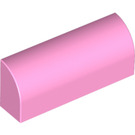 LEGO Bright Pink Slope 1 x 4 Curved (6191 / 10314)