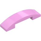 LEGO Bright Pink Slope 1 x 4 Curved Double (93273)