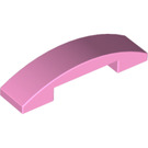 LEGO Bright Pink Slope 1 x 4 Curved Double (93273)