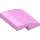 LEGO Bright Pink Slope 2 x 2 Curved (15068)