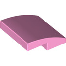 LEGO Bright Pink Slope 2 x 2 Curved (15068)