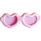 LEGO Bright Pink Sunglasses with Hearts