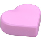 LEGO Bright Pink Tile 1 x 1 Heart (5529 / 39739)