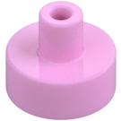 LEGO Klar rosa Tile 1 x 1 Rund med Hollow Stang (20482 / 31561)