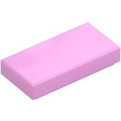 LEGO Klar rosa Tile 1 x 2 med Rille (3069 / 30070)