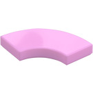 LEGO Klar rosa Tile 2 x 2 Buet Hjørne (27925)