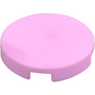 LEGO Bright Pink Tile 2 x 2 Round with "X" Bottom (4150)