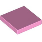 LEGO Fel roze Tegel 2 x 2 met groef (3068 / 88409)