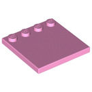 LEGO Bright Pink Tile 4 x 4 with Studs on Edge (6179)