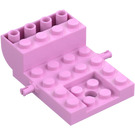 LEGO Bright Pink Wheel Bearing 4 x 6 x 1.33 (24055 / 65348)