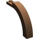 LEGO Brown Arch 1 x 6 x 3.3 with Curved Top (6060 / 30935)