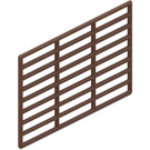 LEGO Brown Bar 9 x 13 Grille (6046)