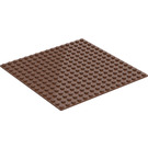 LEGO Bruin Grondplaat 16 x 16 (6098 / 57916)