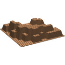 LEGO Brown Baseplate 32 x 32 Canyon Plate (6024)