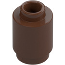 LEGO Marron Brique 1 x 1 Rond avec tenon ouvert (3062 / 35390)