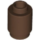 LEGO Brown Brick 1 x 1 Round with Open Stud (3062 / 35390)