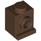 LEGO marron Brique 1 x 1 avec Phare et pas de fente (4070 / 30069)