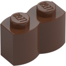 LEGO Hnědá Kostka 1 x 2 Log (30136)