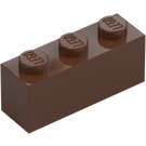 LEGO Brown Brick 1 x 3 (3622 / 45505)