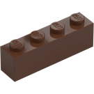 LEGO Bruin Steen 1 x 4 (3010 / 6146)